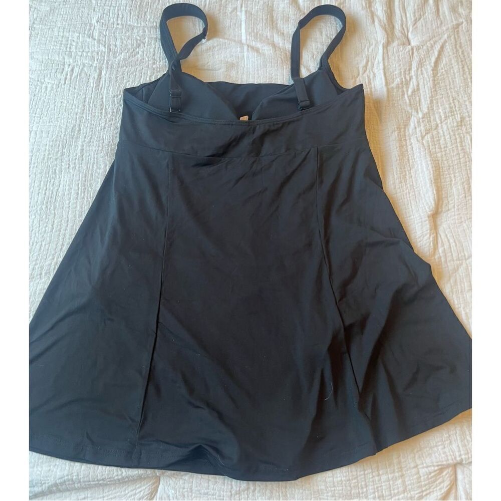 Sea Level Eco Essentials Square Neck Tummy Control Swim Dress NEW - Picture 6 of 9